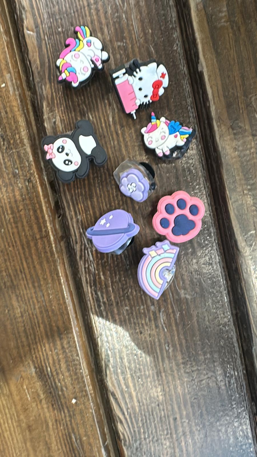 8 Adet Crocs Terlik Süsü