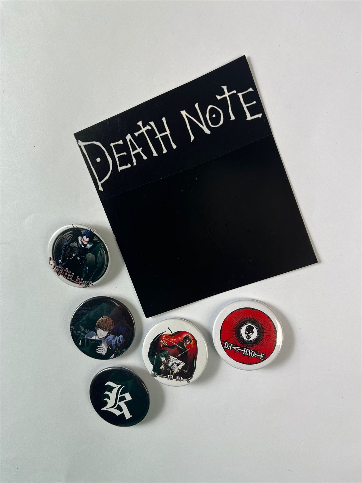 Anime Death Note Rozet ve Çanta Süsü