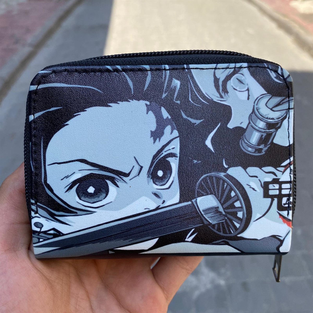 Anime : Demon Slayer Tanjiro-Nezuko Sword Kısa Cüzdan