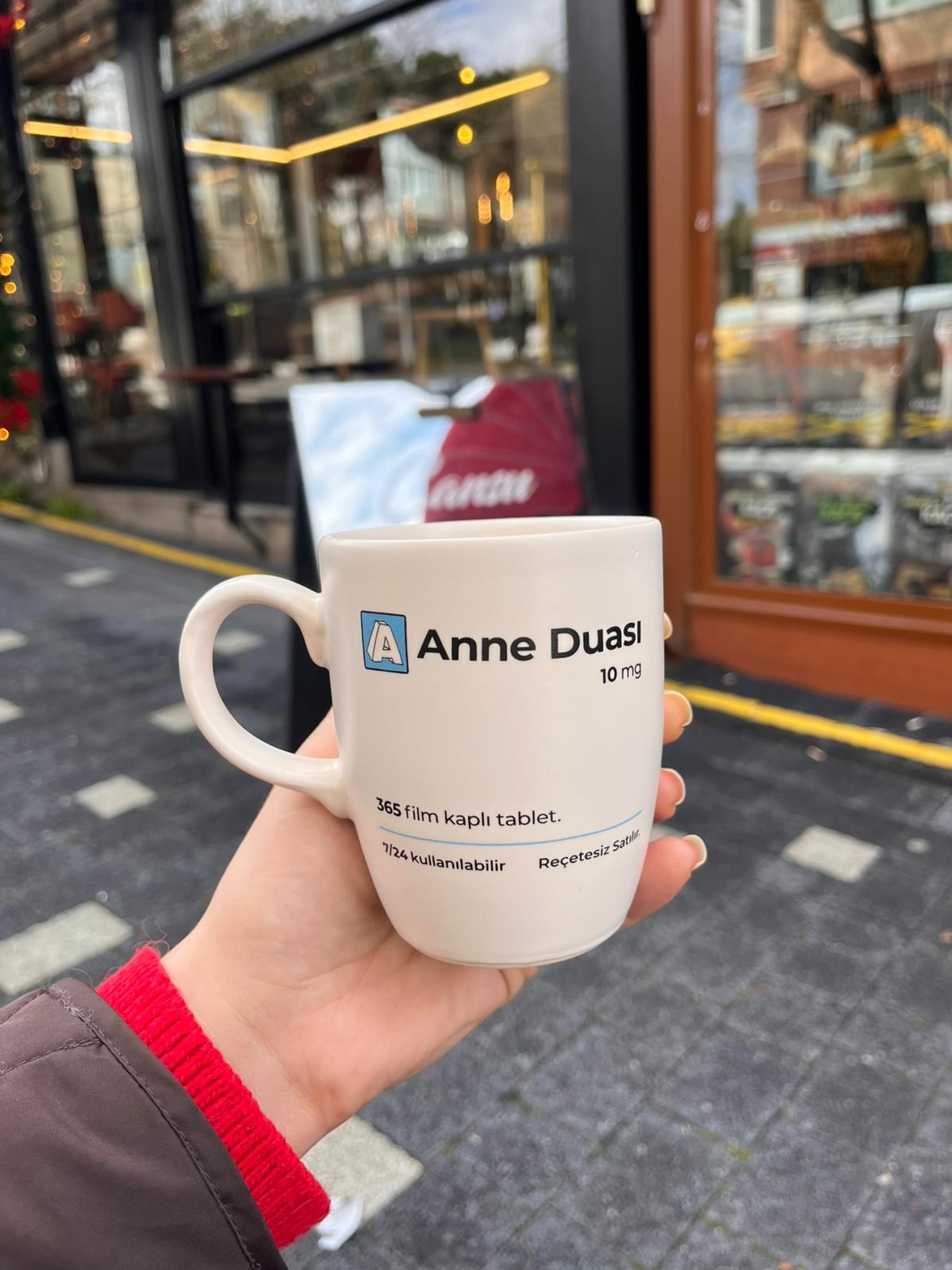 Anne Duası Oval Kupa