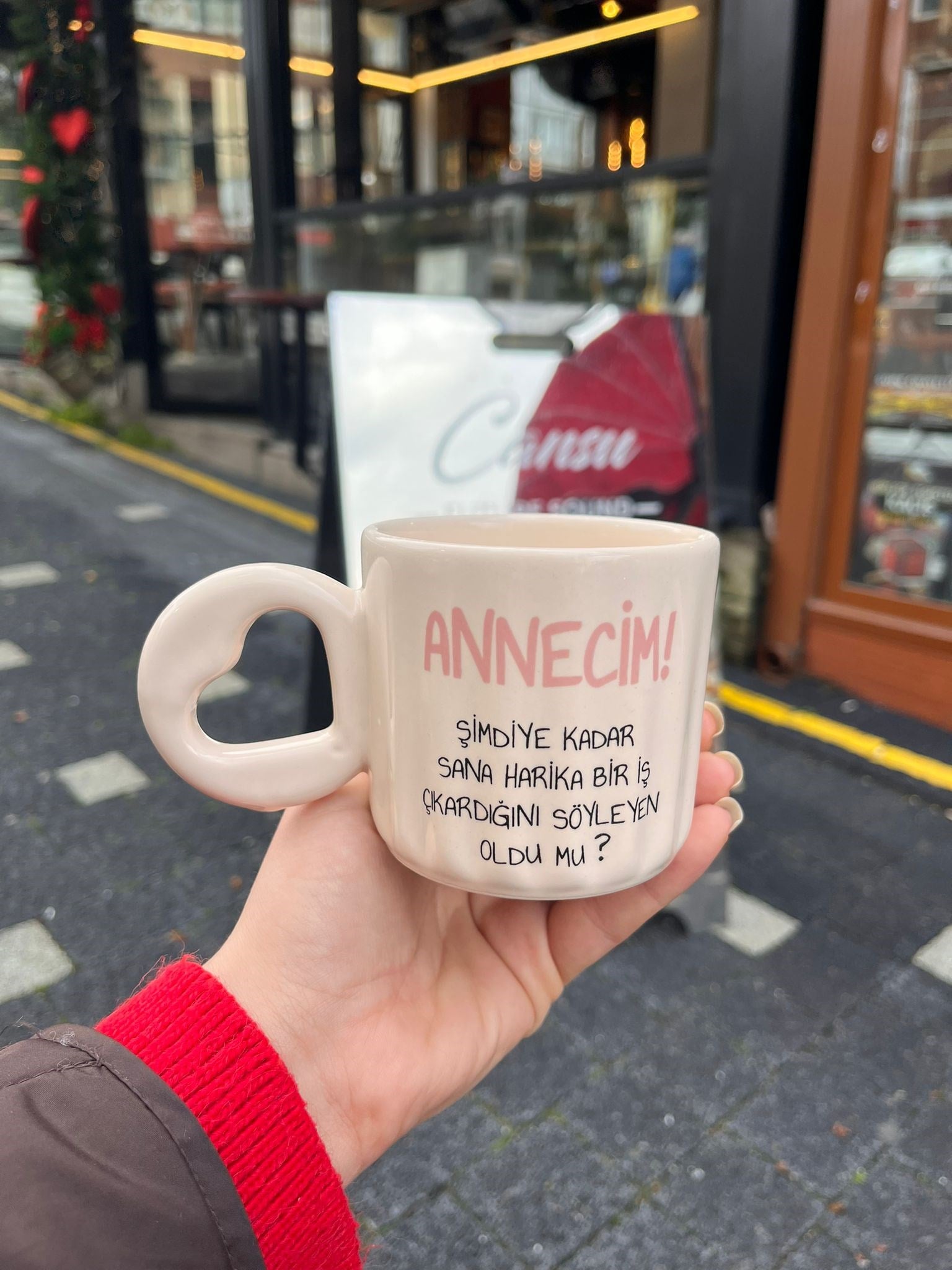 Annecim Özel Form Kupa