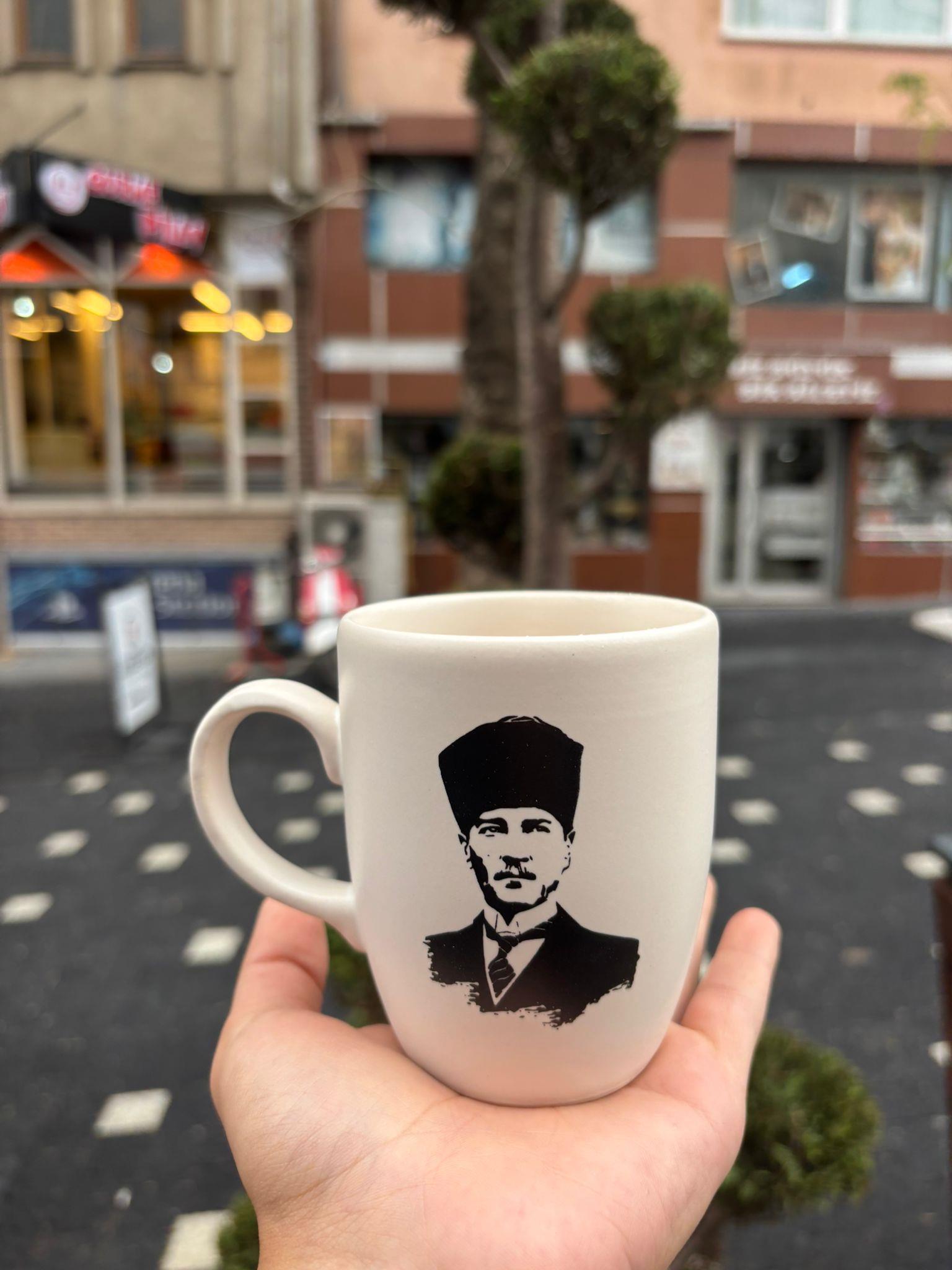 Atatürk Portre Oval Kupa