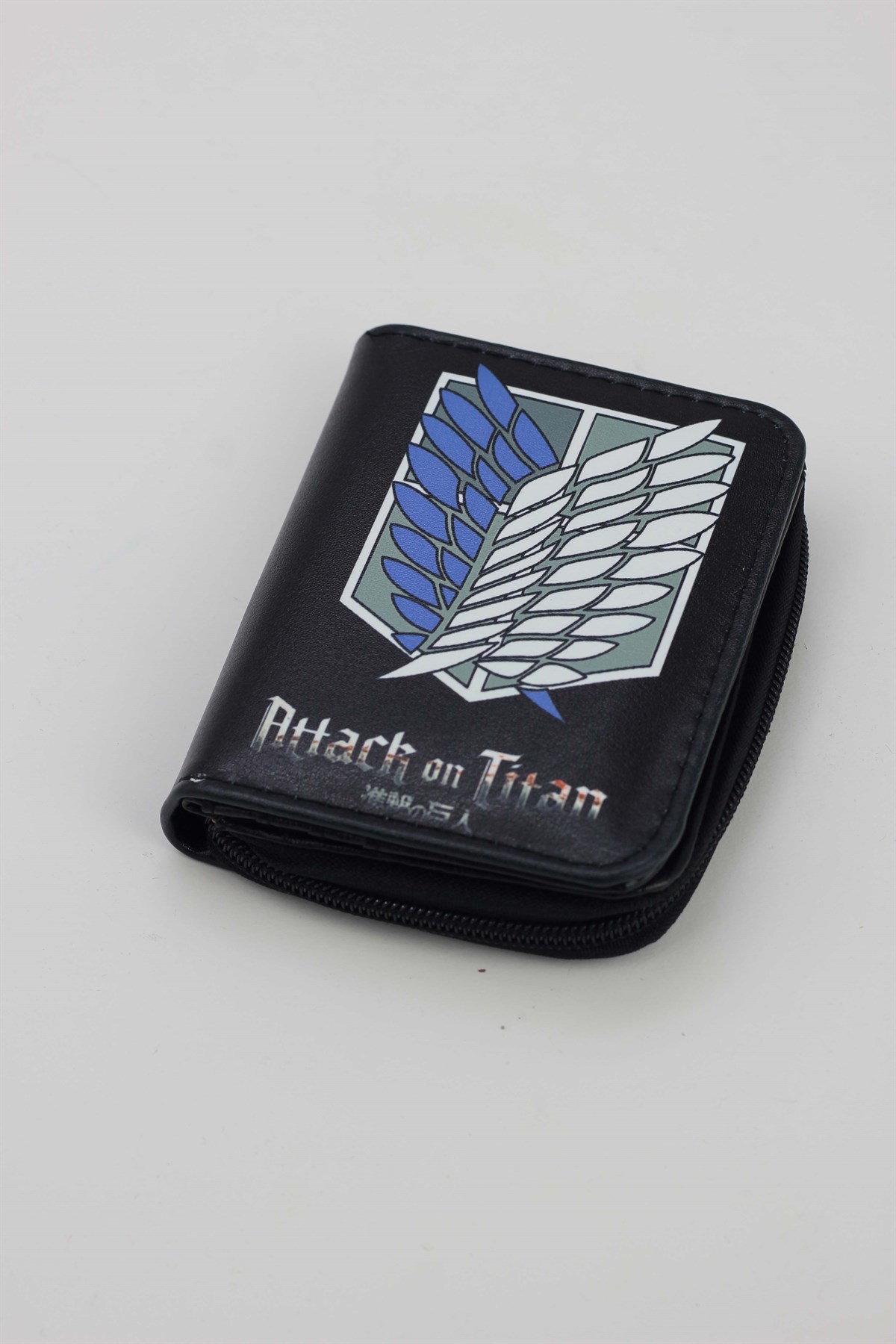 Attack On Titan Logo Kısa Cüzdan