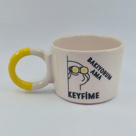 Bakıyorum Ama Keyfime Düğüm Saplı Kupa