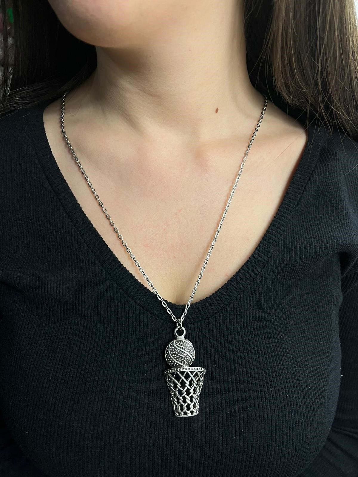 Basket Potası Unisex Kolye