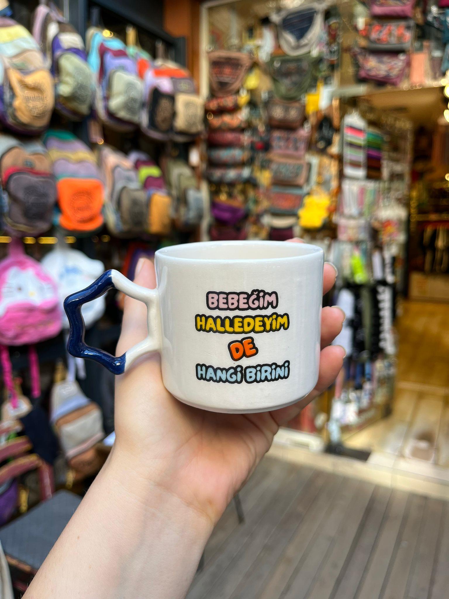 Bebeğim Halledeyim De Hangi Birini Yıldız Kulplu Kupa