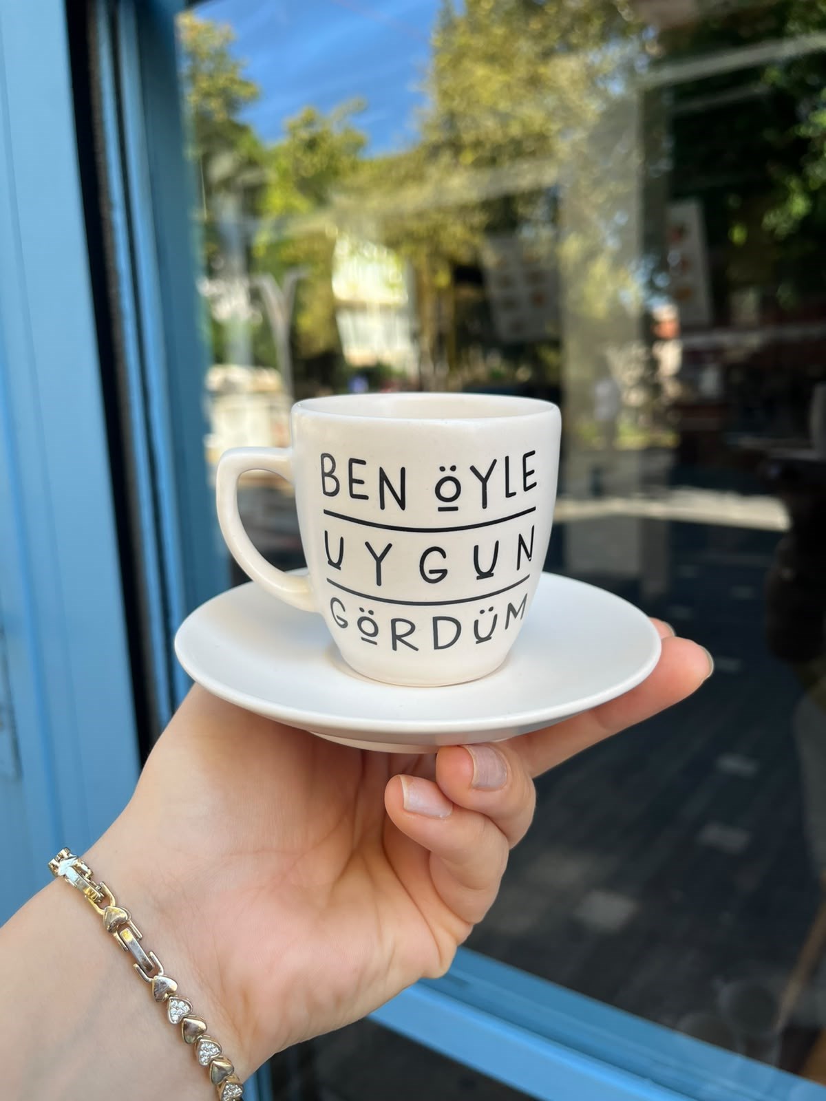Ben Öyle Uygun Gördüm Türk Kahve Fincanı 
