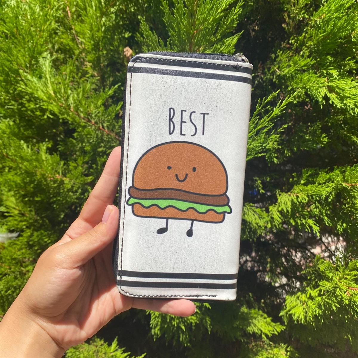 Best Hamburger Uzun Cüzdan