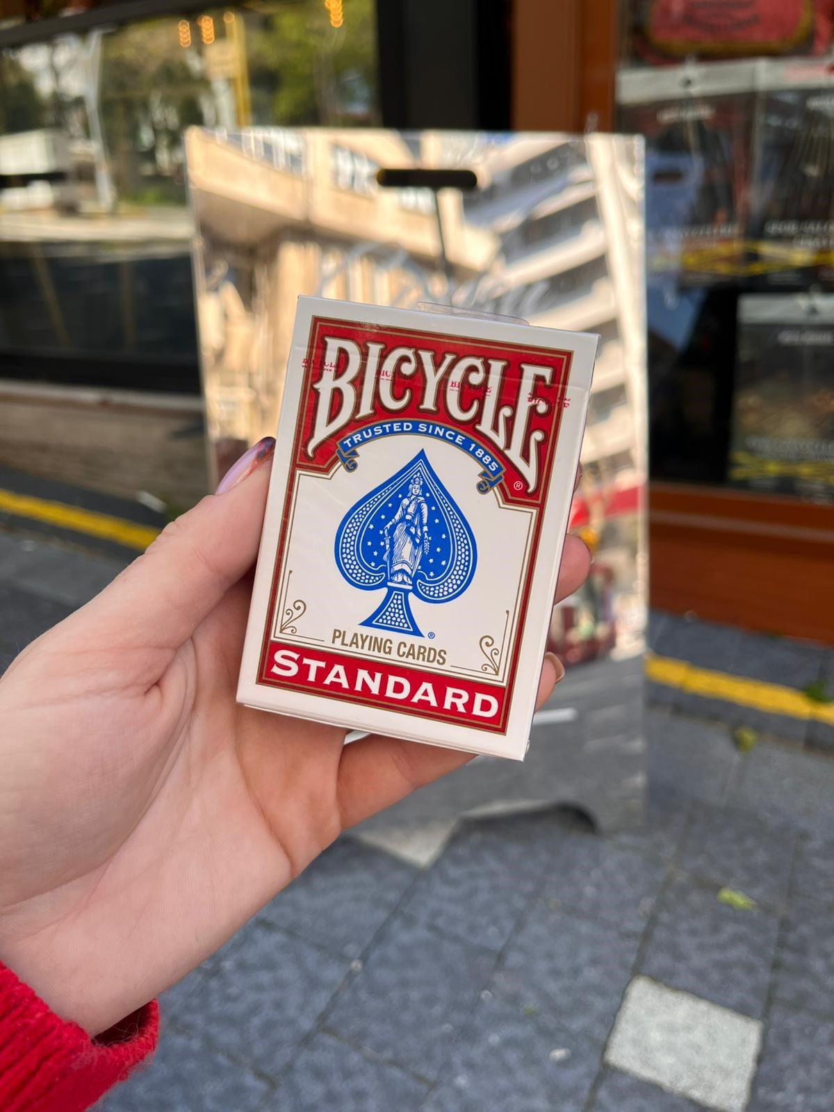 Bicycle Standard Oyun Kartları Kırmızı Renk