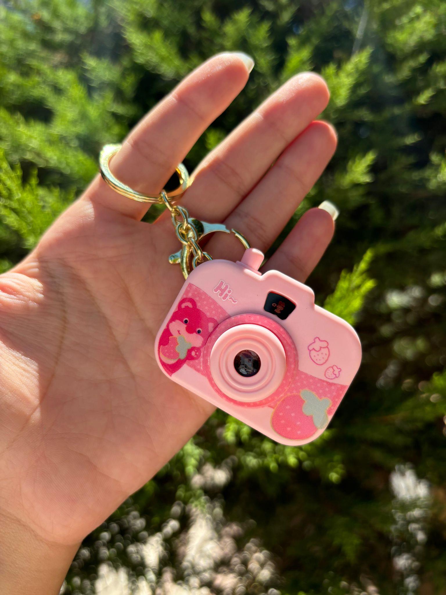 Bonbonribbon Mini Fotoğraf Makinesi Anahtarlık