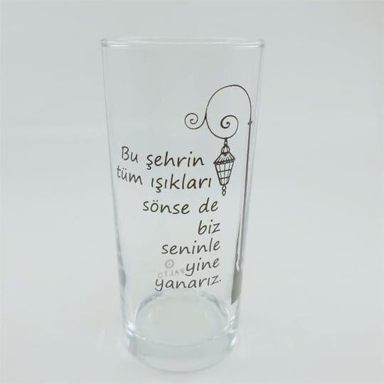 Bu Şehrin Tüm Işıkları Rakı Bardağı