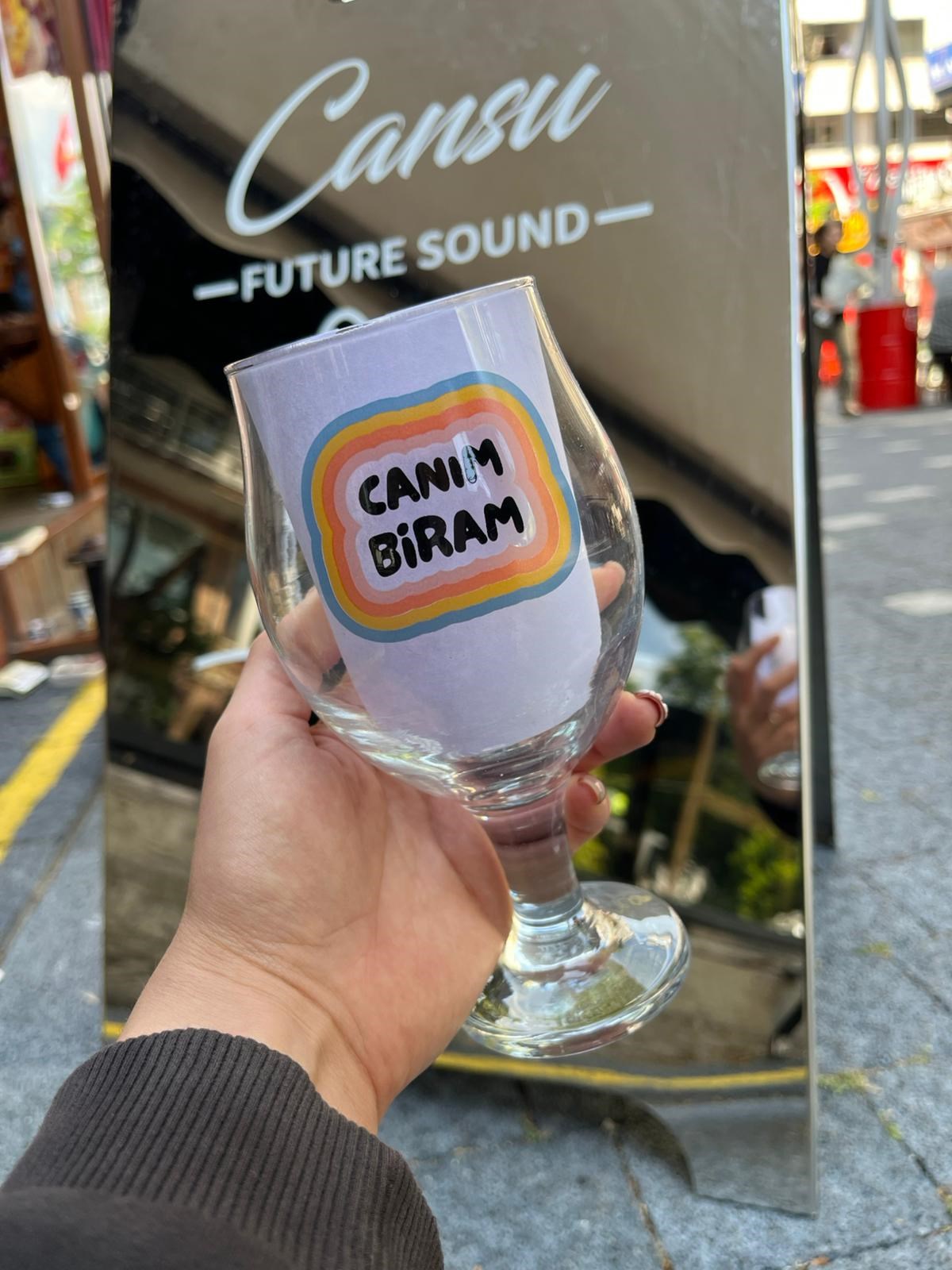 Canım Biram Cam Bira Bardak