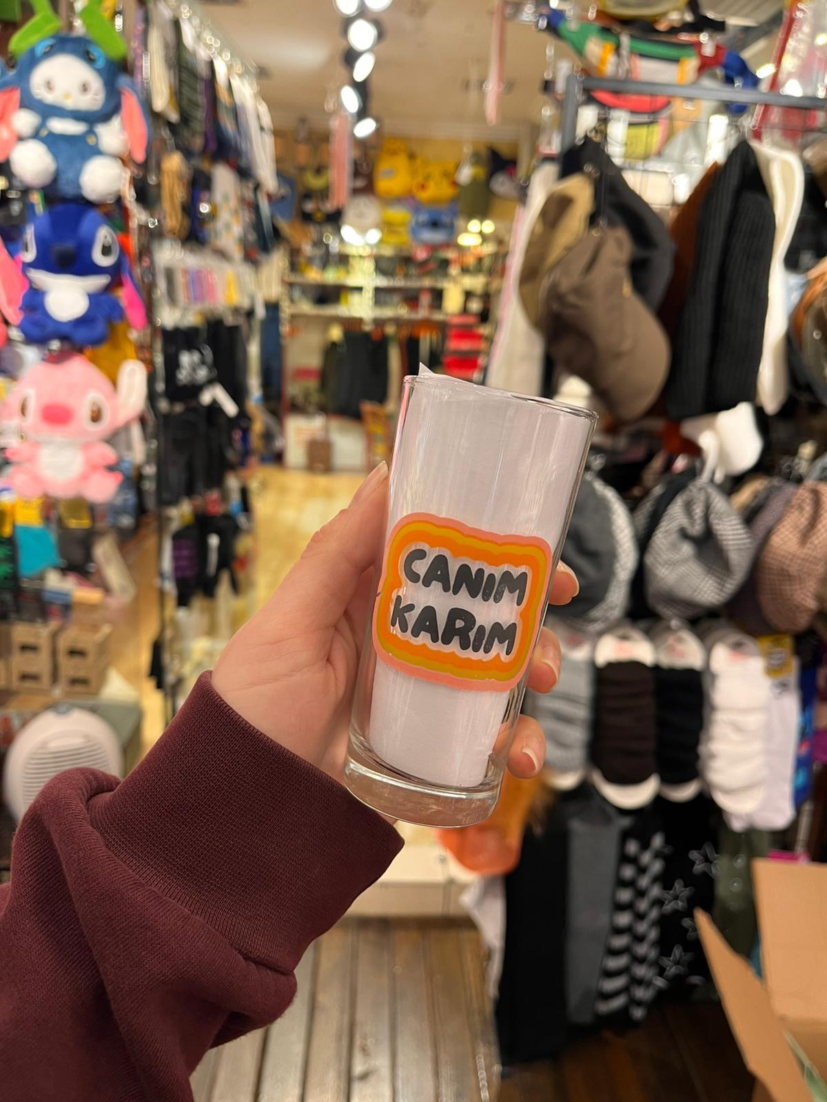 Canım Karım Rakı Bardağı 