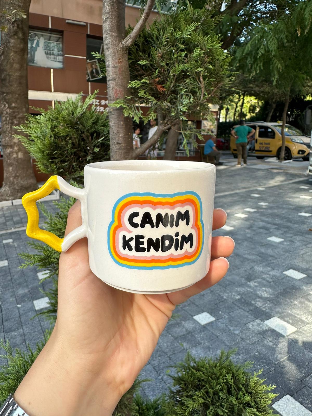 Canım Kendim Yıldız Kulplu Kupa