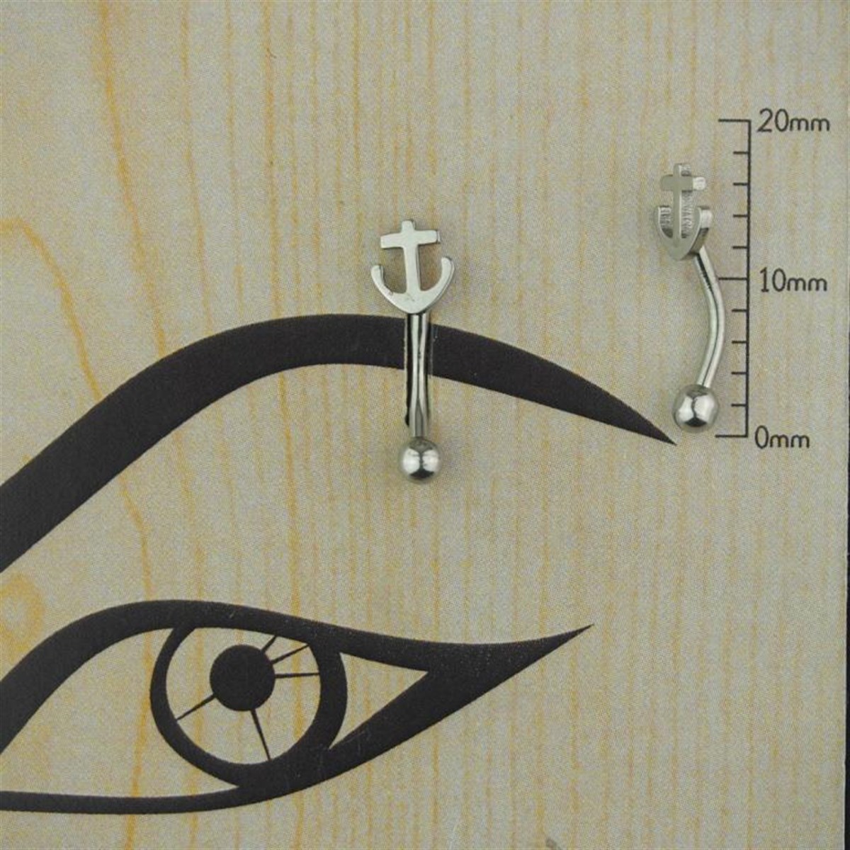 Çapa Çelik Kaş Piercing