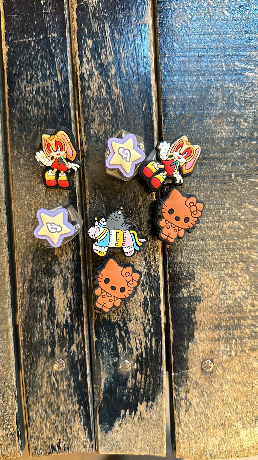 Crocs Terlik Uyumlu Işıklı Süs - 7'li