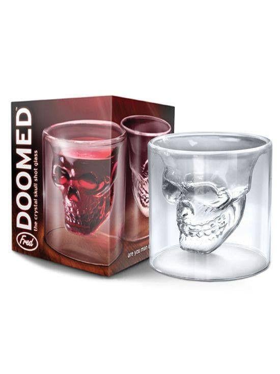 Doomed Skull Shot Glass - Kuru Kafa Viski Bardağı