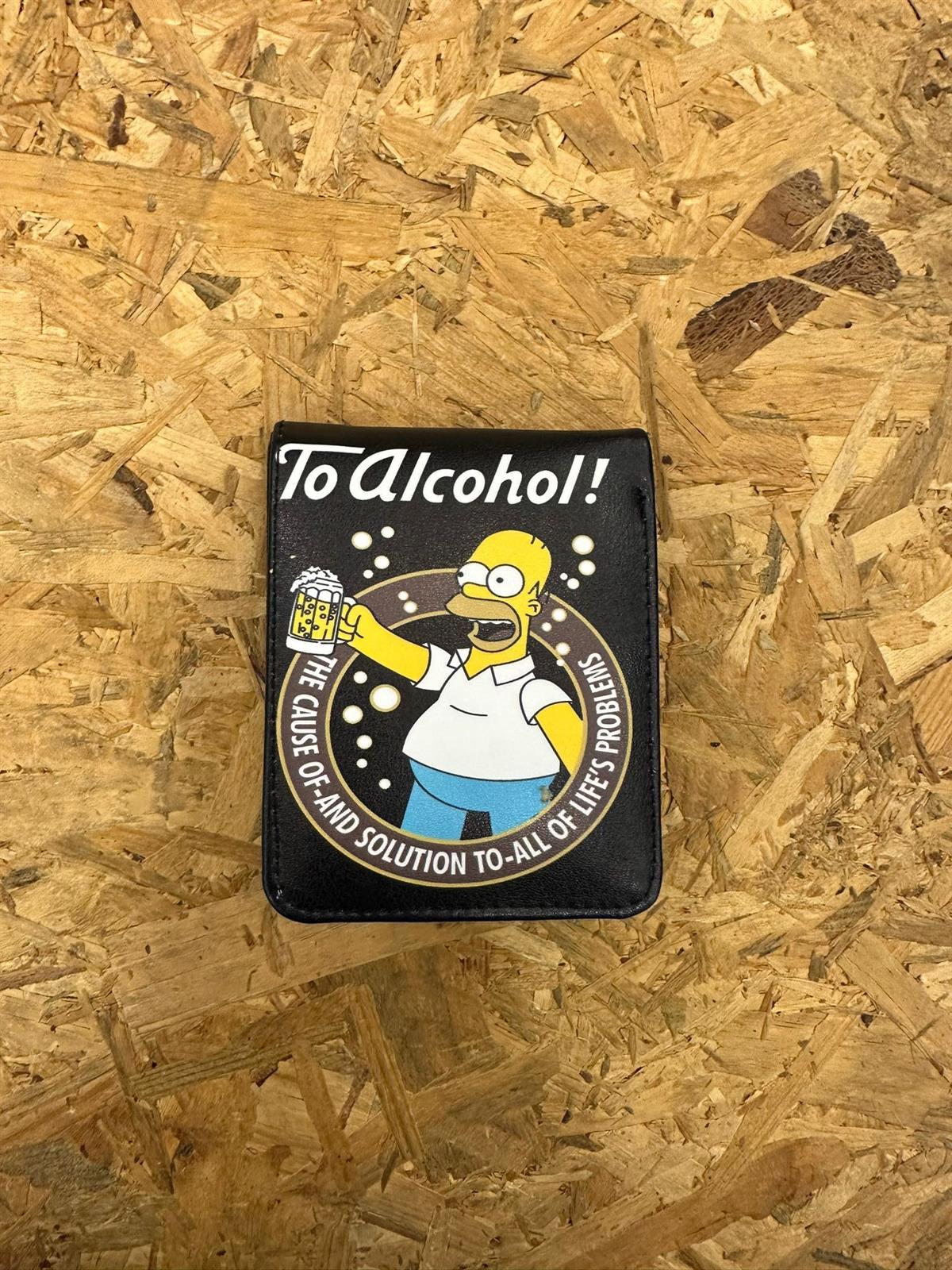 Eski Kulağı Kesik Homer Simpson Cüzdan