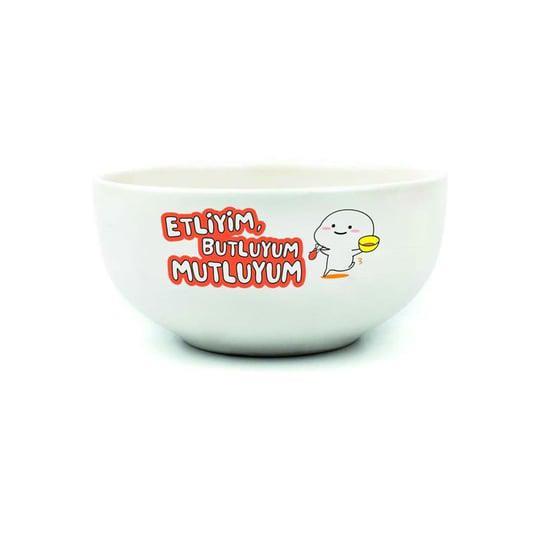 Etliyim Butluyum Mutluyum Baskılı Tasarım Kase