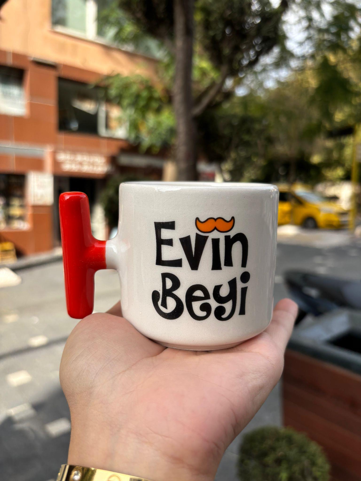Evin Beyi 200 cc Seramik Kupa - T Kulplu