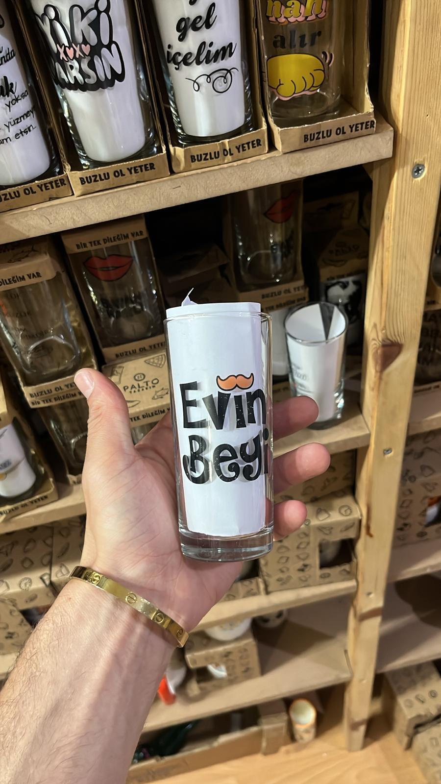 Evin Beyi Rakı Bardağı