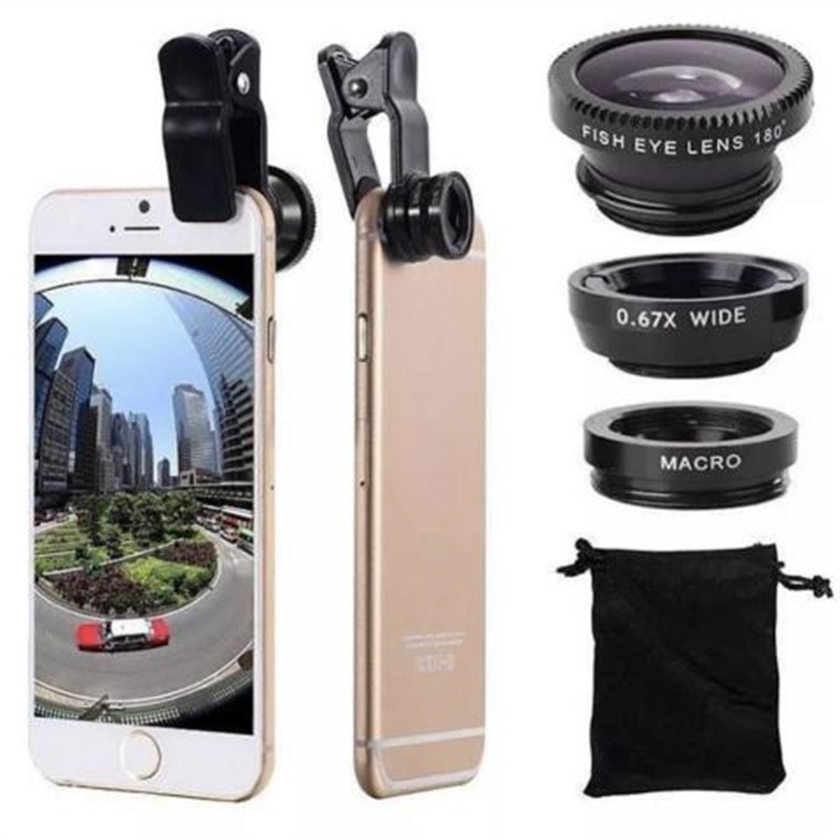 Fisheye Balıkgözü Lens Seti