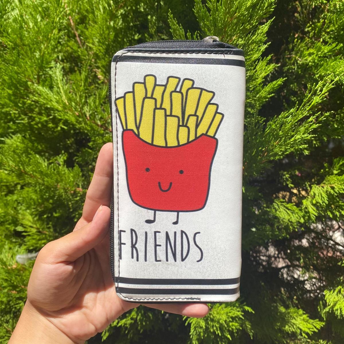 Friends Patates Uzun Cüzdan