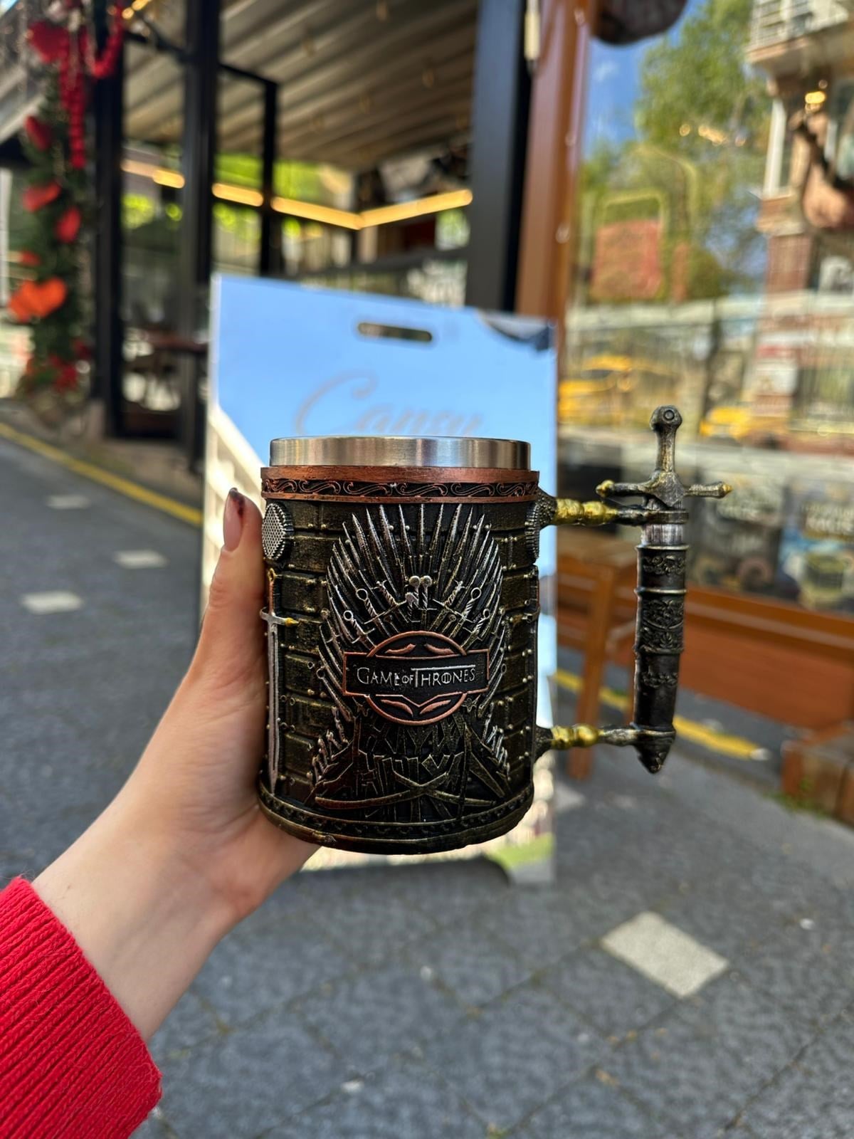 Game Of Thrones Demir Taht 3D Mug Kupa 