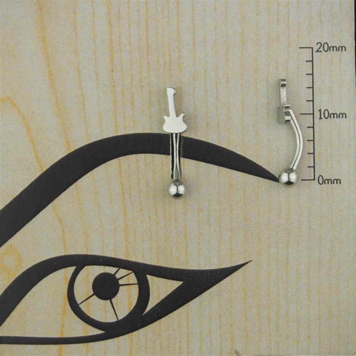 Gitar Çelik Kaş Piercing