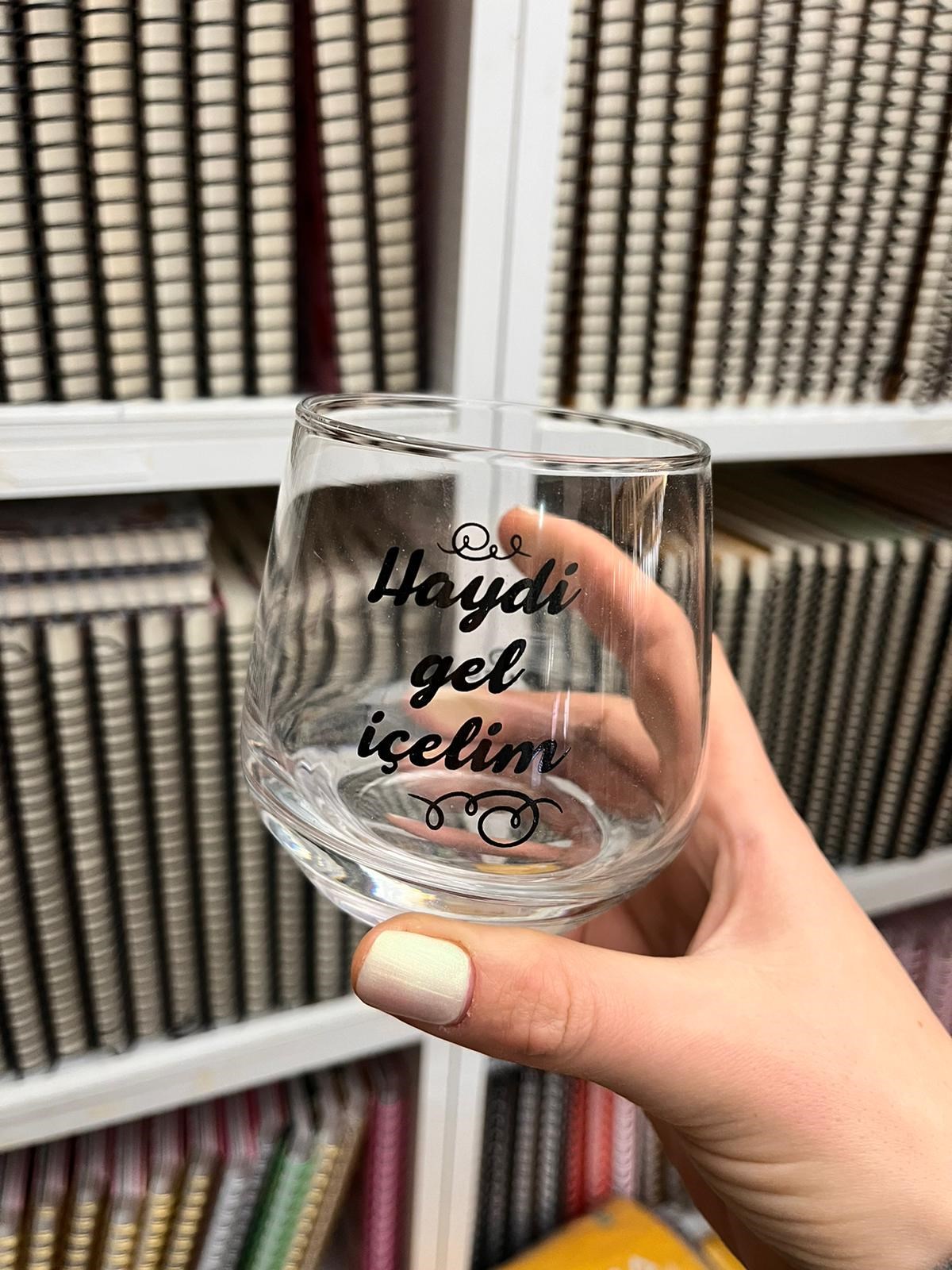 Haydi Gel İçelim Meşrubat / Su Bardağı