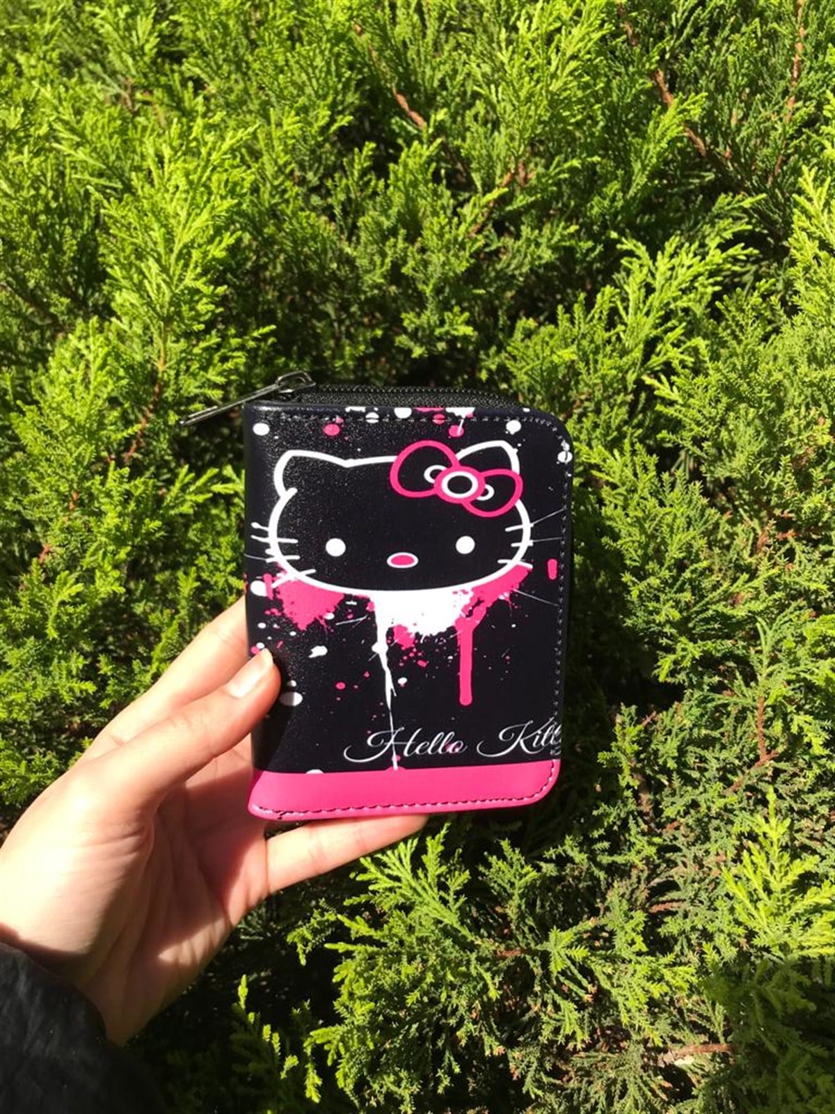 Hello Kitty Kuromi My Melodi Kawai  Kısa Cüzdan