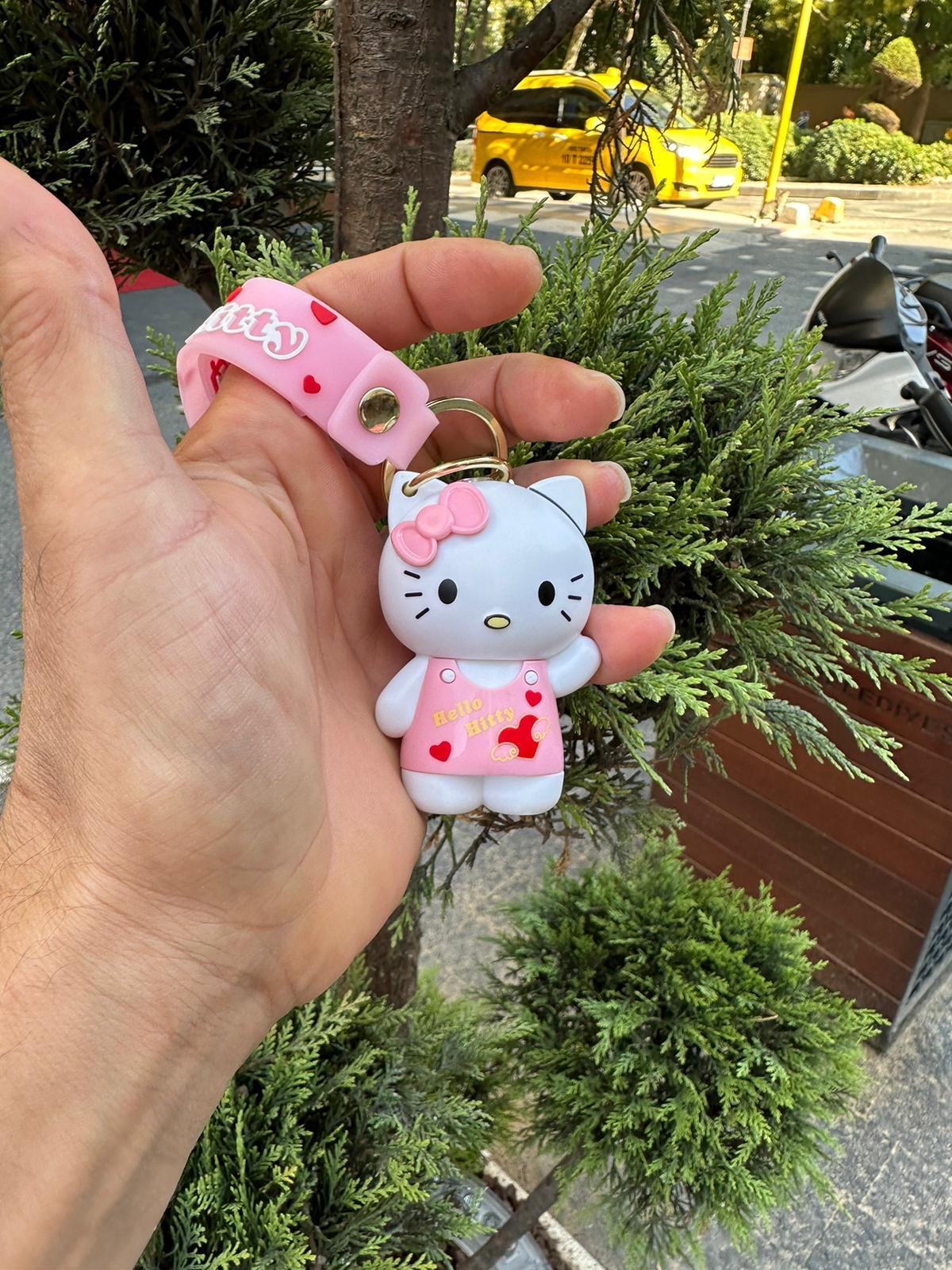 Hello Kitty Rüzgar Geçirmez Çakmak Anahtarlık