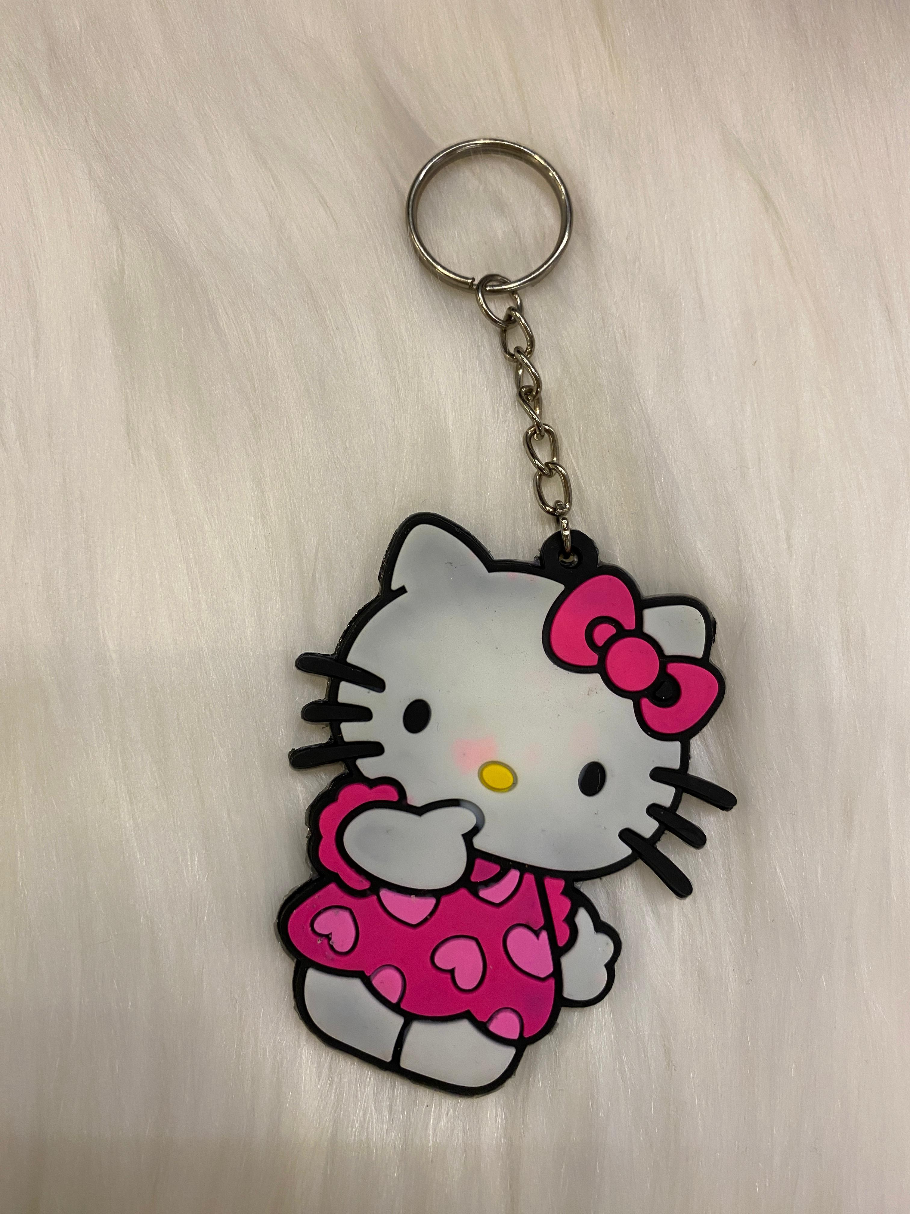 Hello Kitty Silikon Anahtarlık