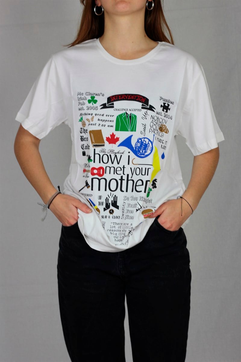 How I Met Your Mother Beyaz Tişört