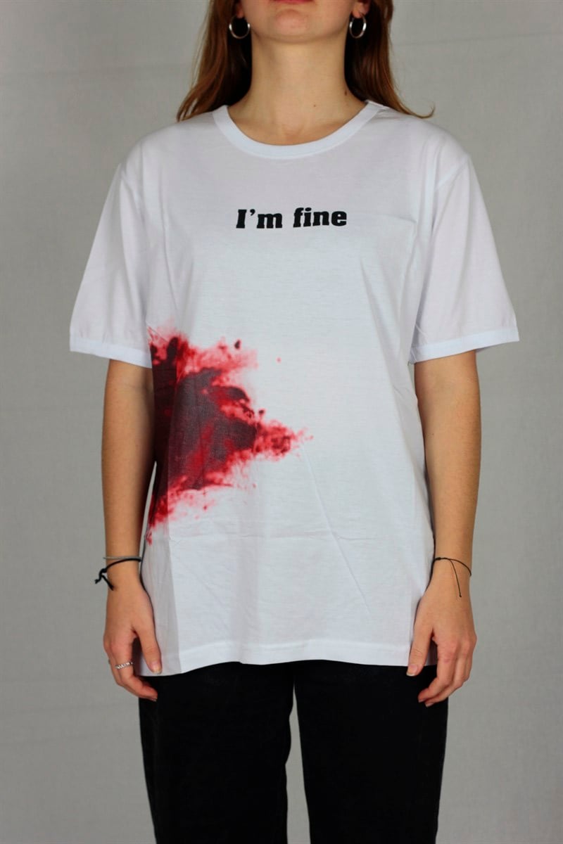 I'm Fine Tişört