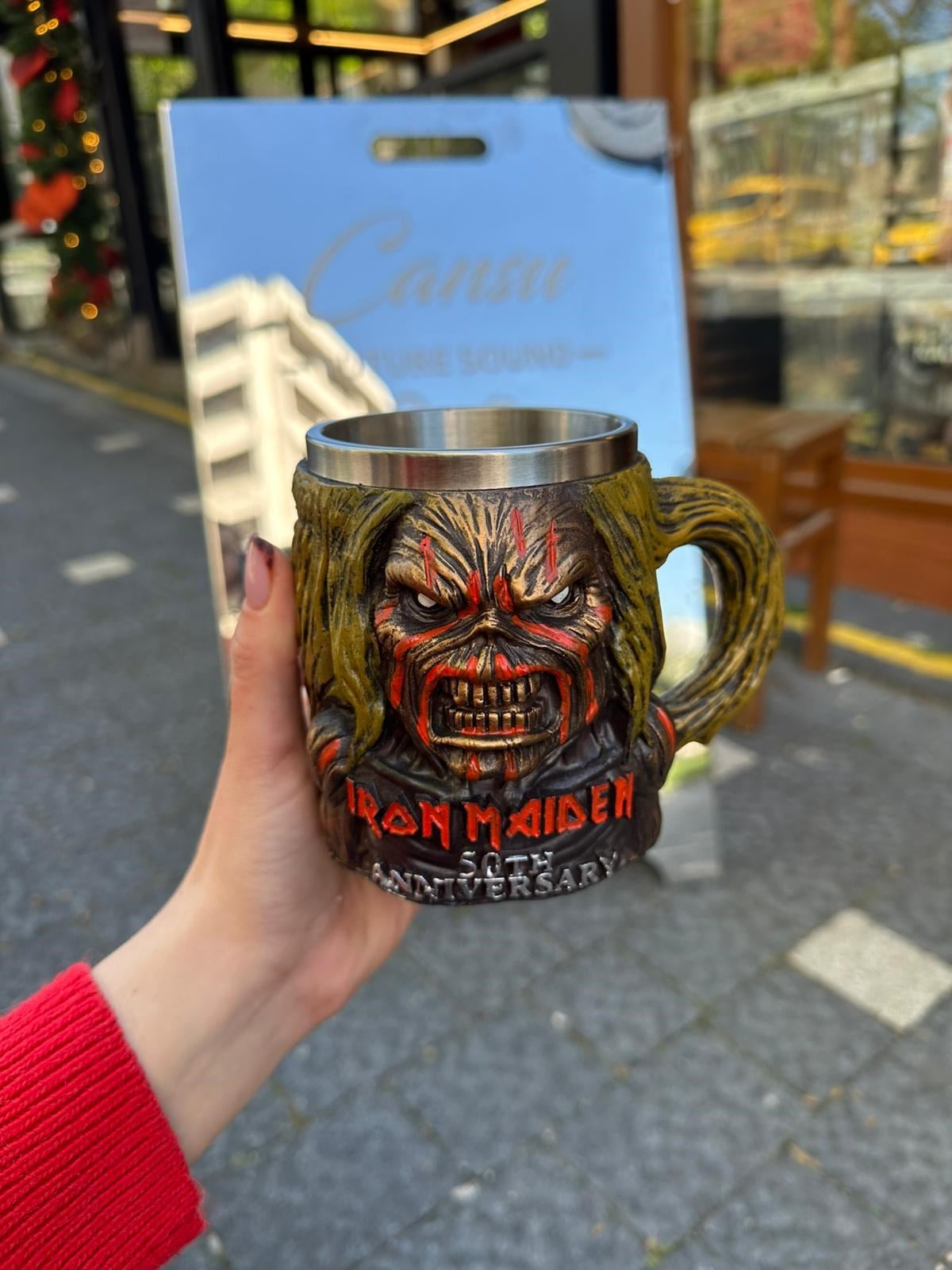 İron Maiden 3D Mug Kupa