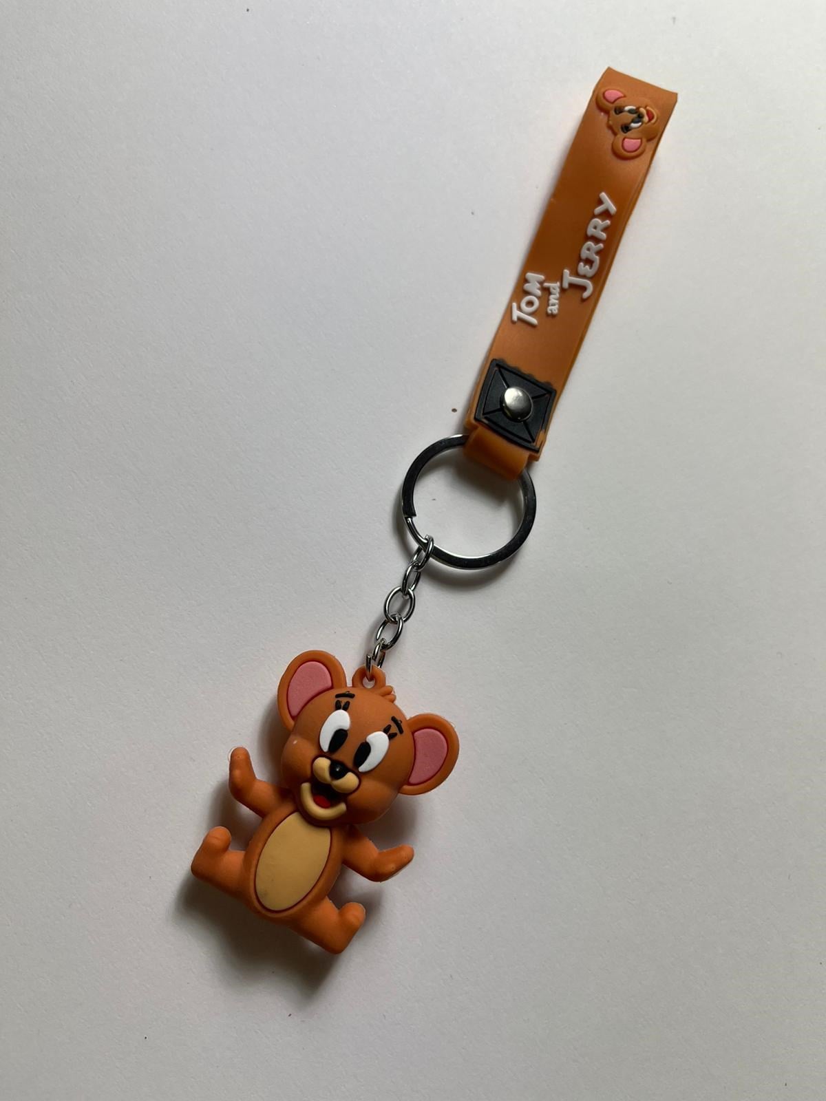 Jerry 3D Silikon Anahtarlık ve Çanta Süsü 