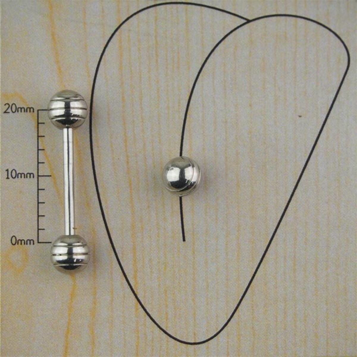 Jüpiter Çelik Dil Piercing