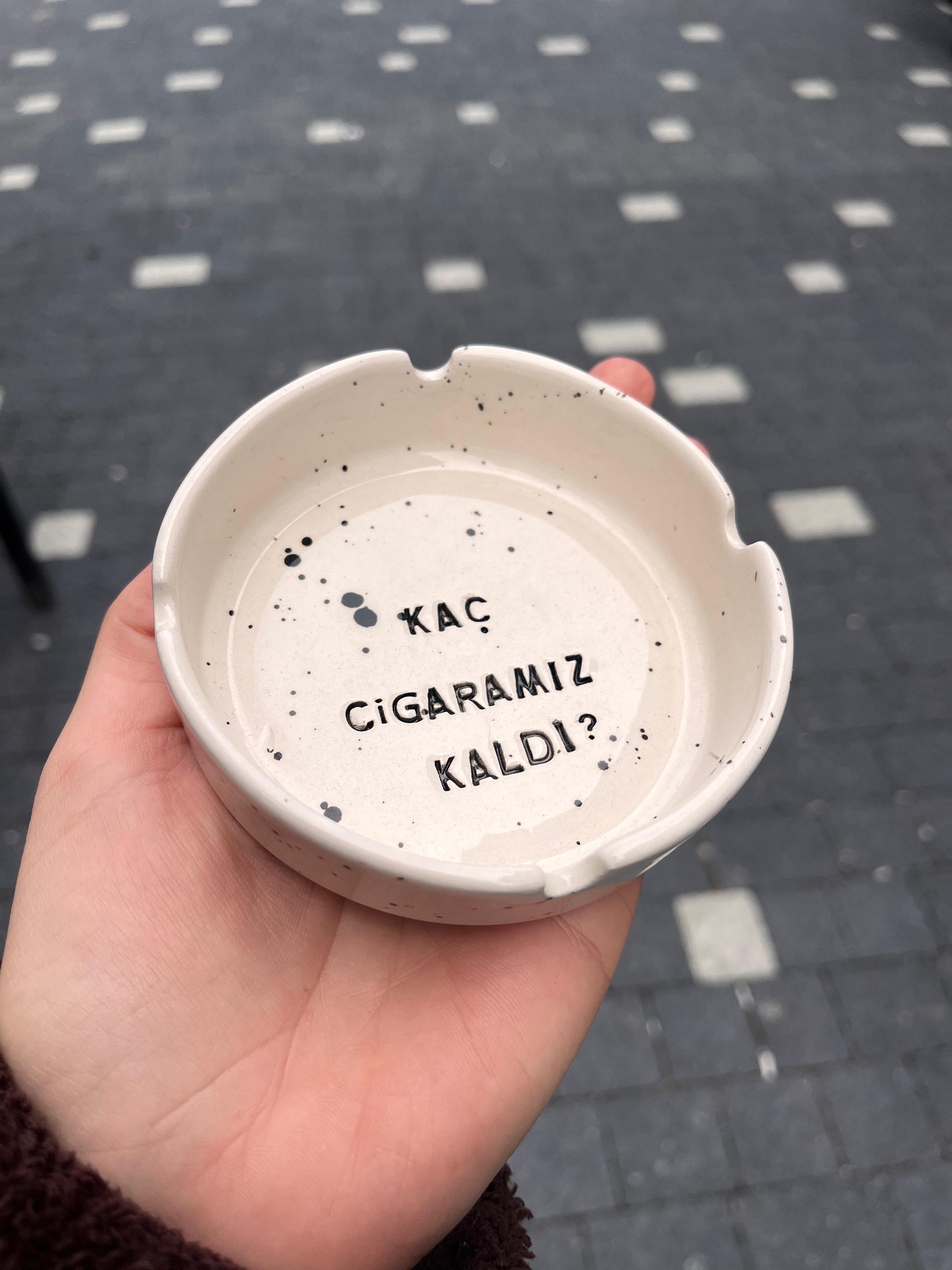 Kaç Cigaramız Kaldı Küllük