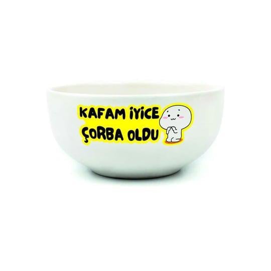 Kafam İyice Çorba Oldu Baskılı Tasarım Kase