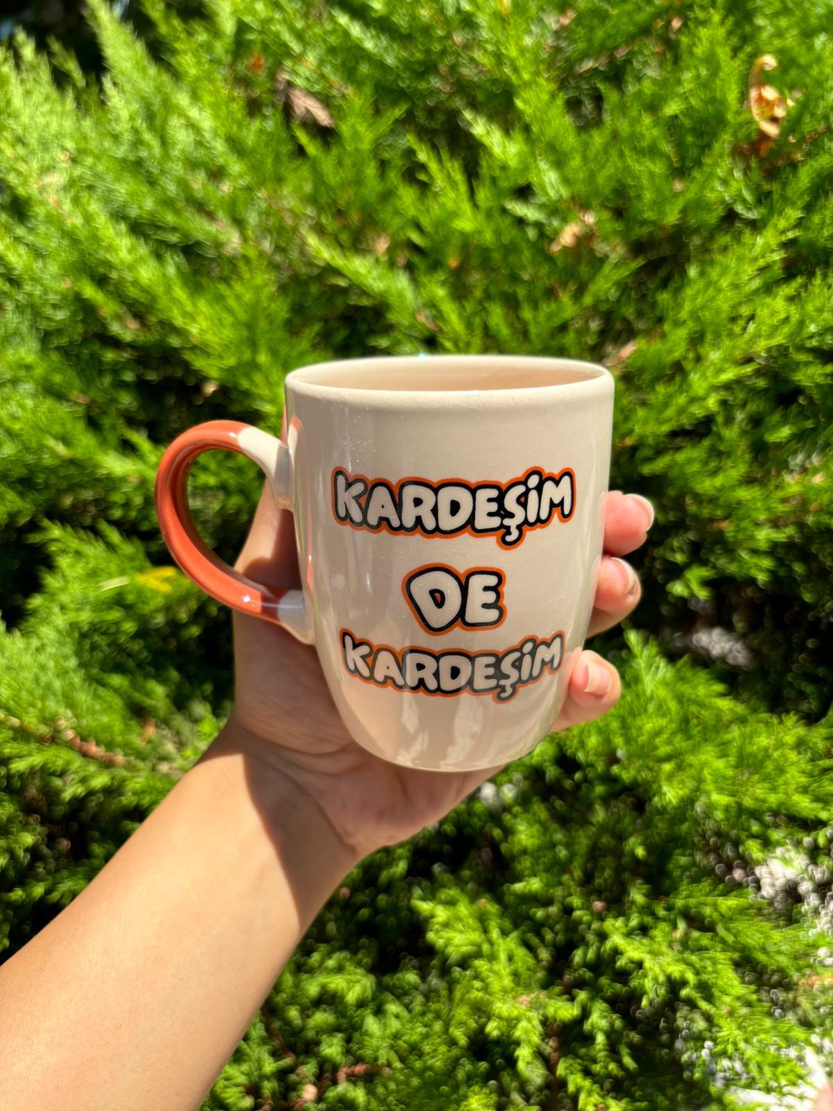 Kardeşim De Kardeşim Oval Kupa