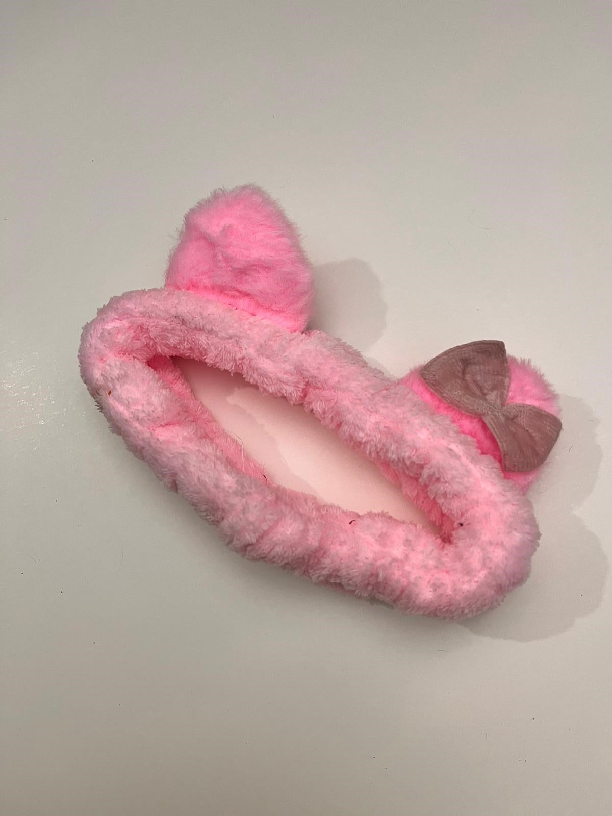 Kawaii Peluş Pembe Saç Bandı