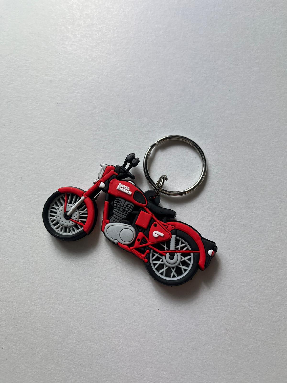 Kırmızı Motor Anahtarlık
