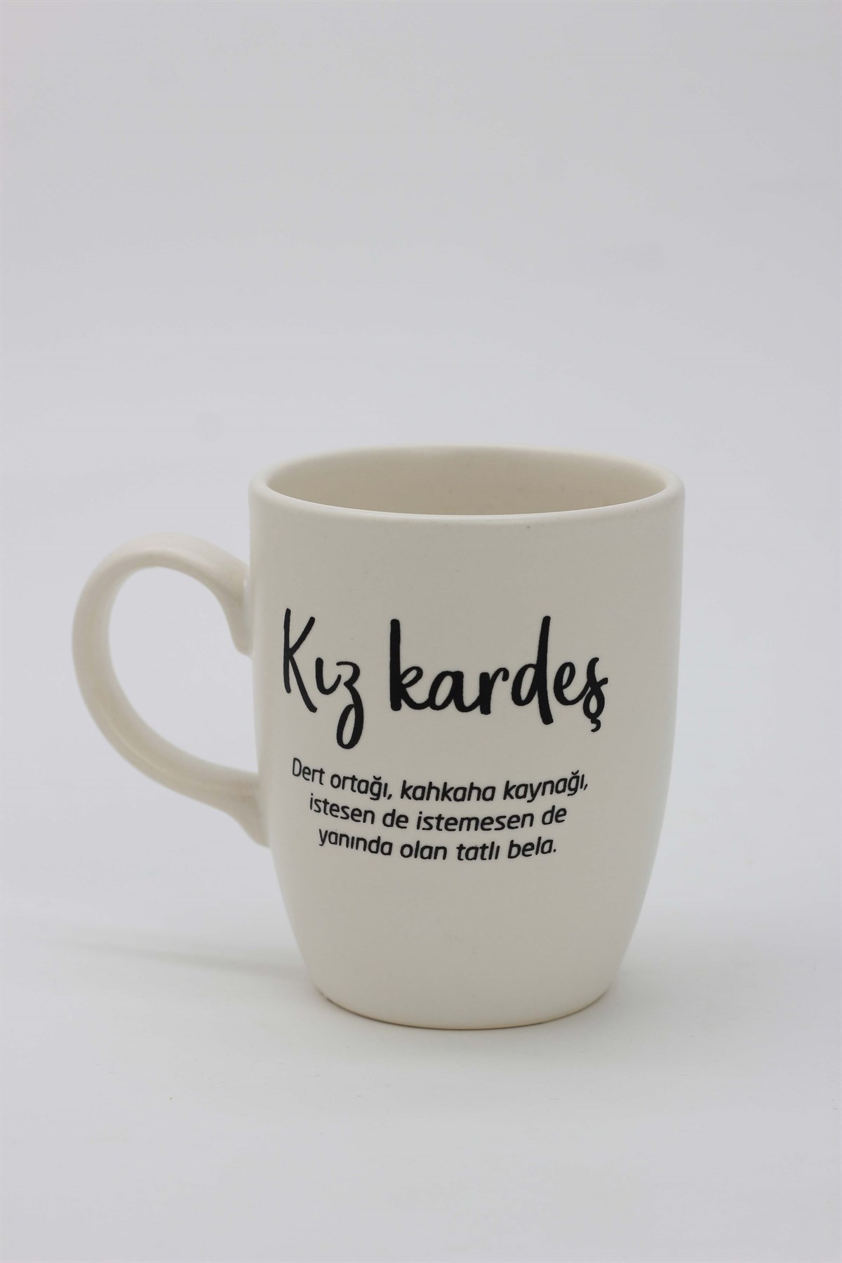 Kız Kardeş Beyaz Kupa