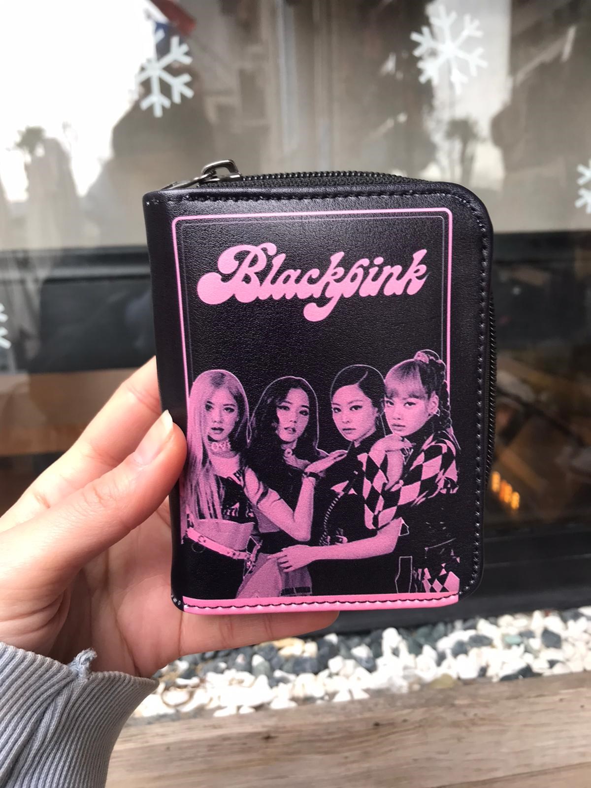 Kpop Black Pink Kısa Cüzdan