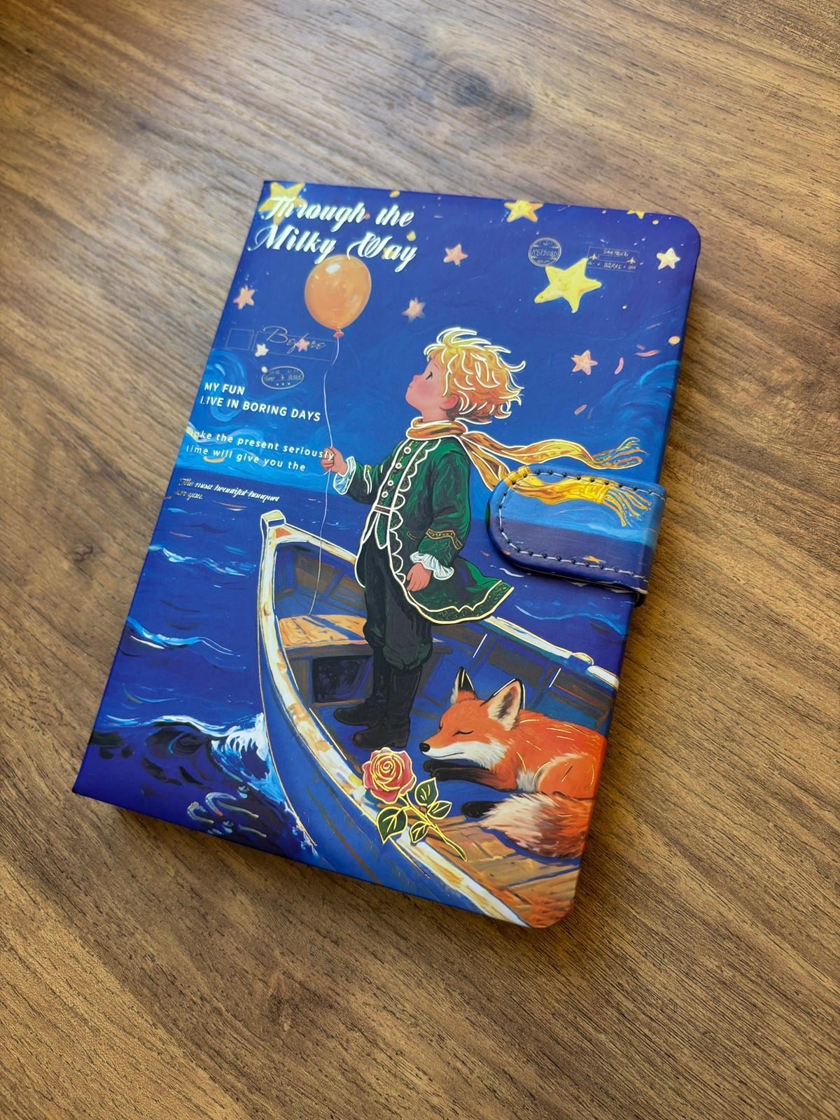 Küçük Prens Puf Defter A5 Boyutunda