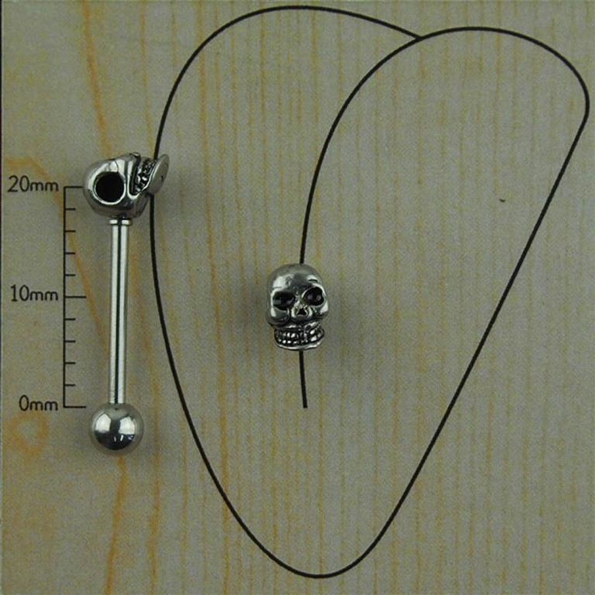 Kurukafa Çelik Dil Piercing