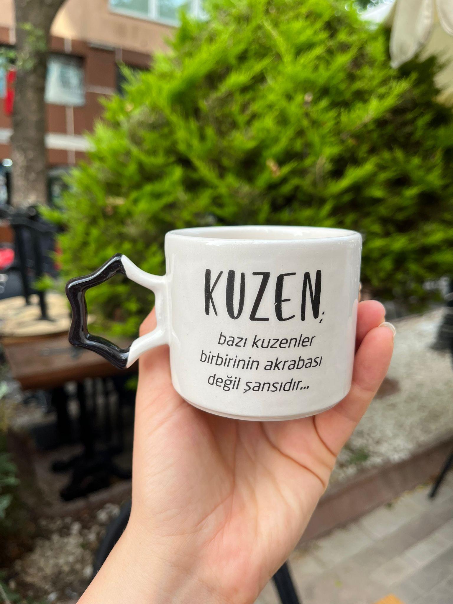 Kuzen Yıldız Kulplu Kupa