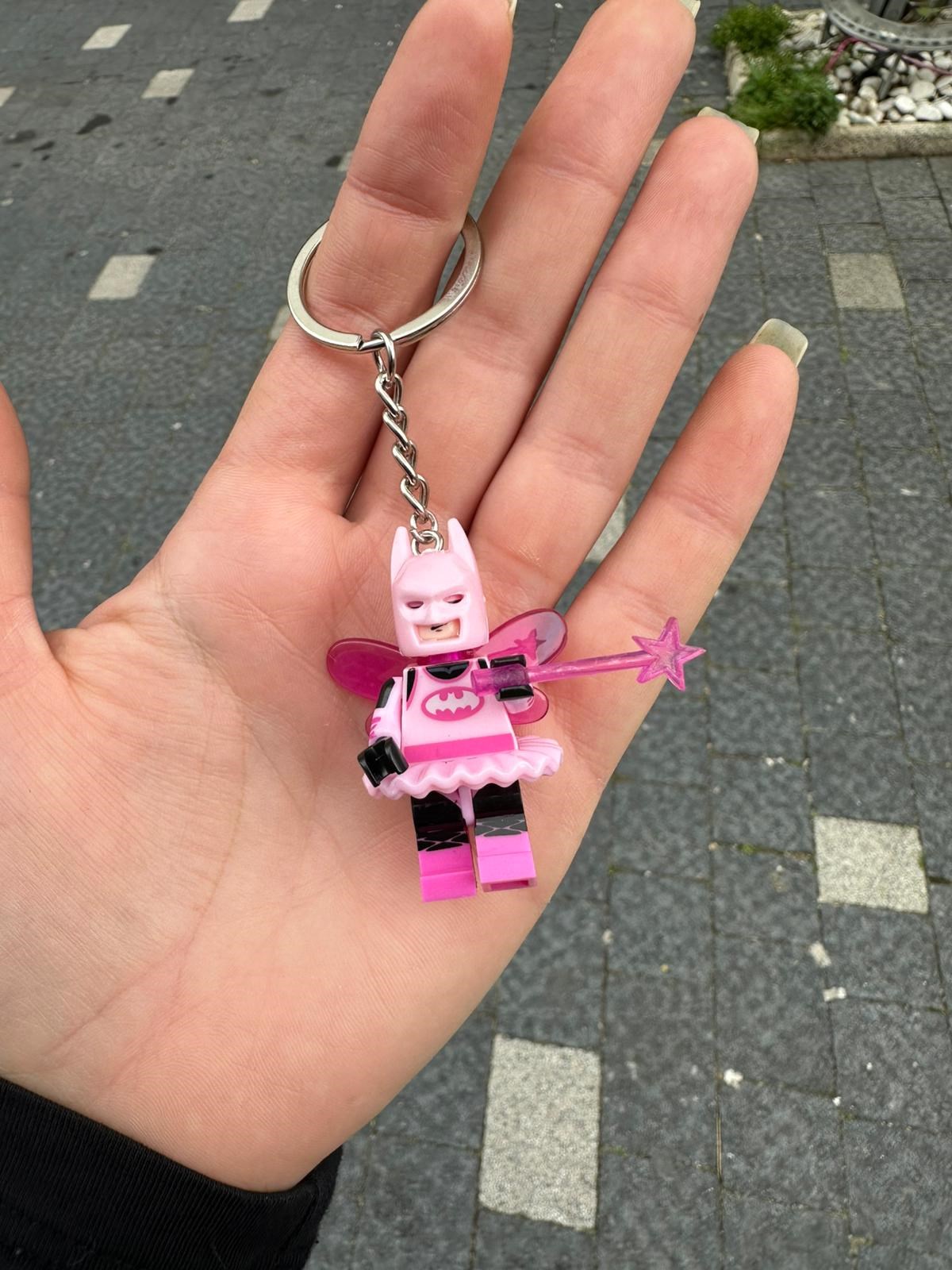 Manifest Kızı Peri Batman Lego Anahtarlık