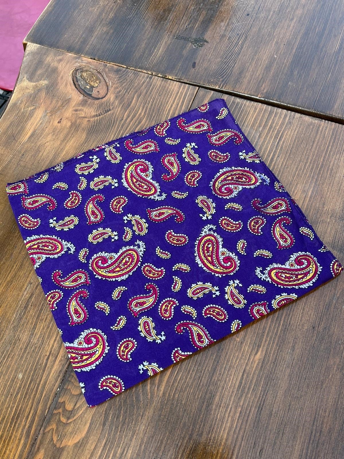 Mavi ve Tonları Detaylı Ünisex Bandana